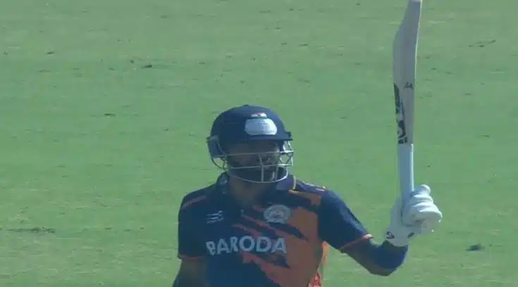 Hardik Pandya Smashes Maiden List A Century Hardik Pandya Smashes Maiden List A Century